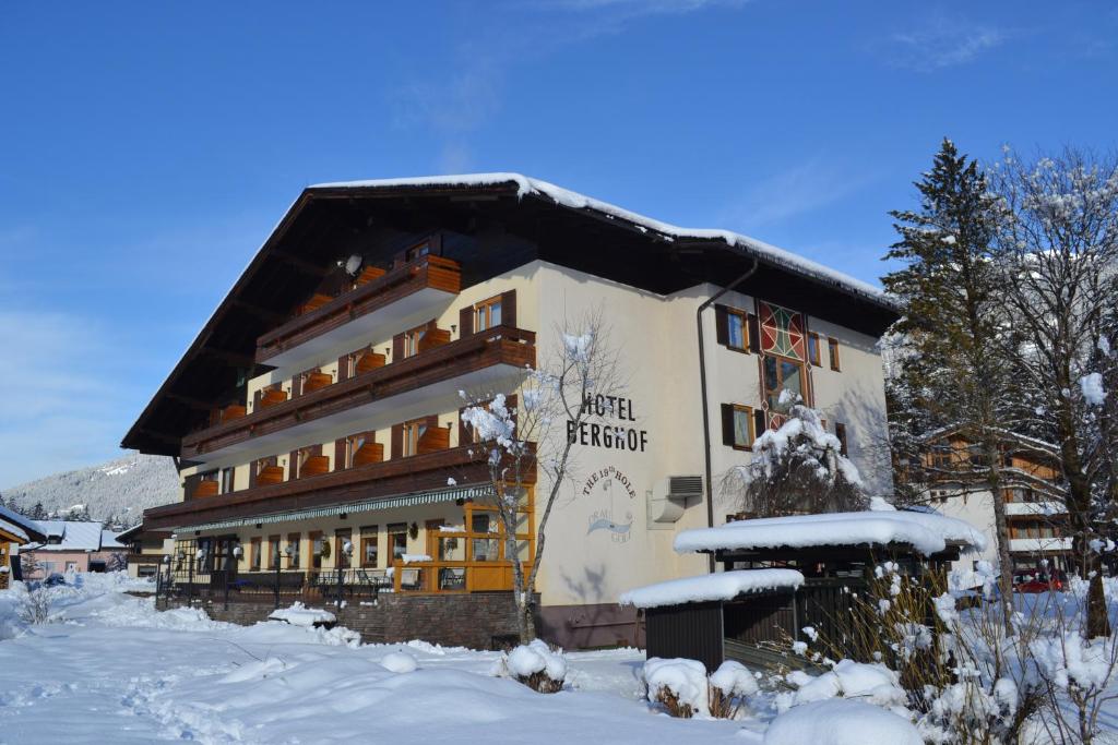 Hotel Berghof v zimě