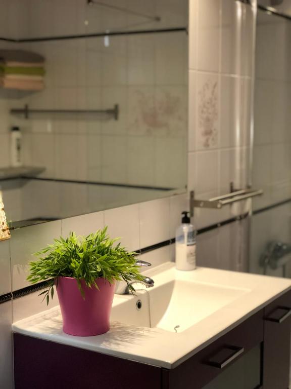 Kúpeľňa v ubytovaní Casa Charry
