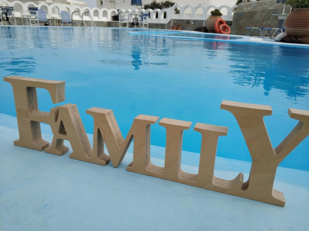A piscina em ou perto de Agapi Villas