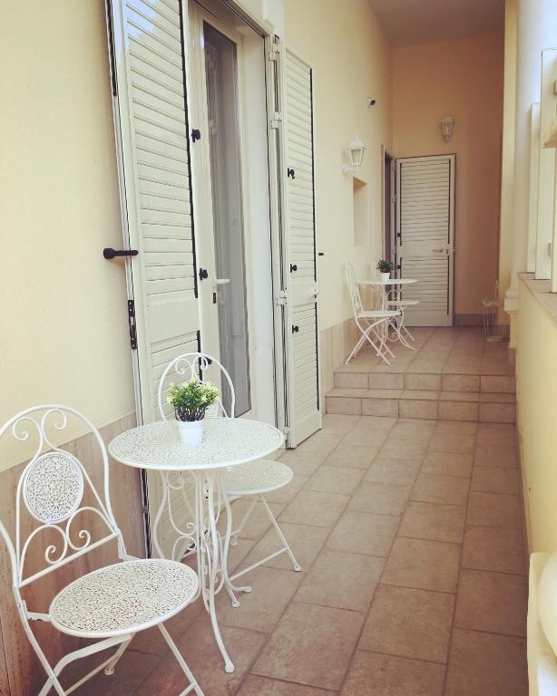Balkon lub taras w obiekcie Domus Bianca Lancia