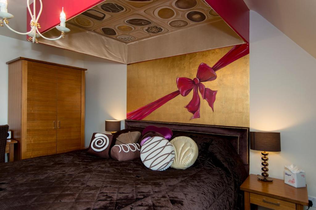 Postel nebo postele na pokoji v ubytování Three Ways House Hotel