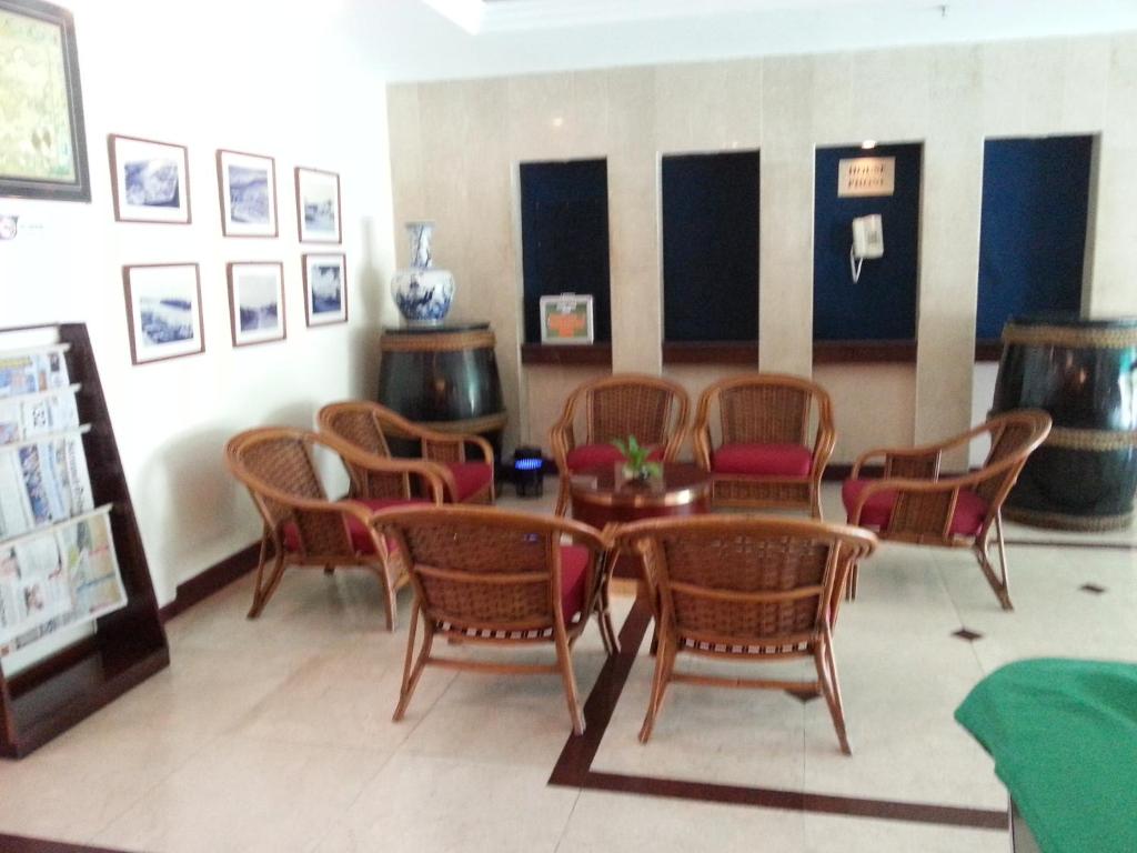 Posezení v ubytování Pacific Orient Hotel ( 凯富大酒店 )