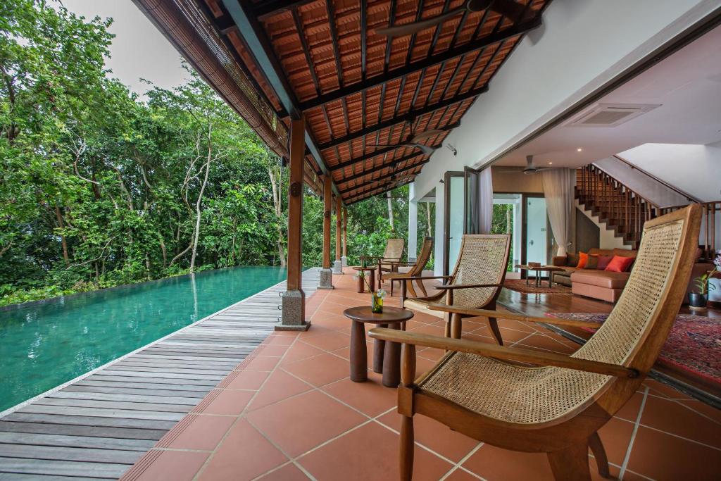Bazén v ubytování Ambong Pool Villas - Private Pool nebo v jeho okolí