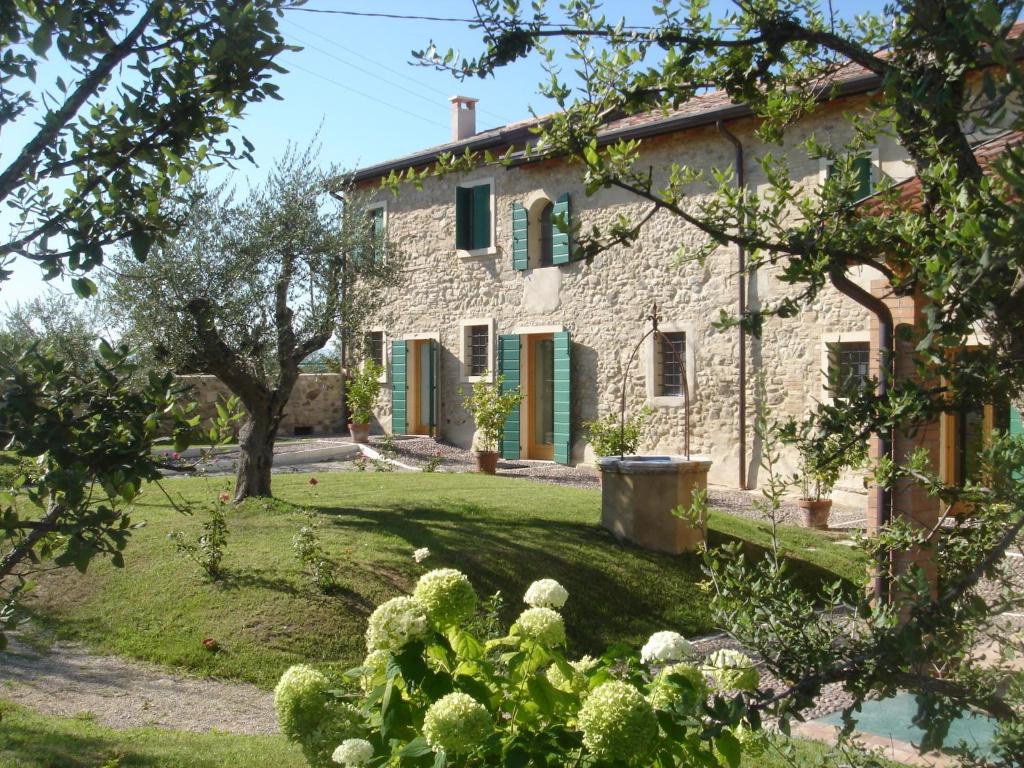Zahrada ubytování Cascina Girolda