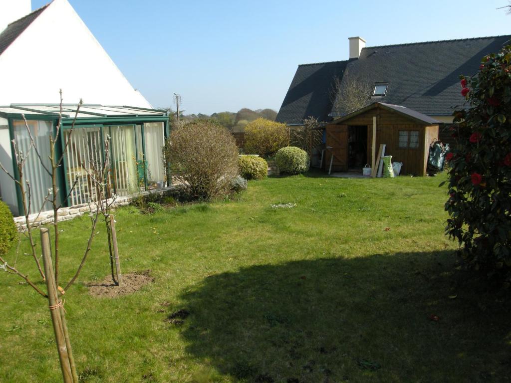 Zahrada ubytování Gîte de Pont C'Hoat