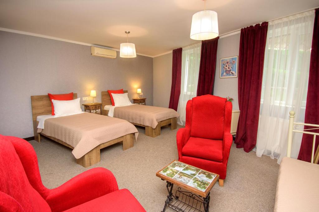 Postel nebo postele na pokoji v ubytování Hotel Libretto
