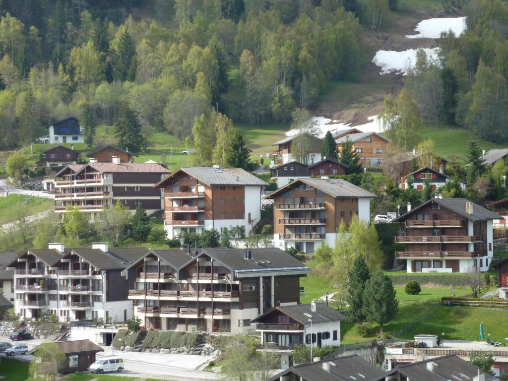 Letecký snímek ubytování Apartments Scierie