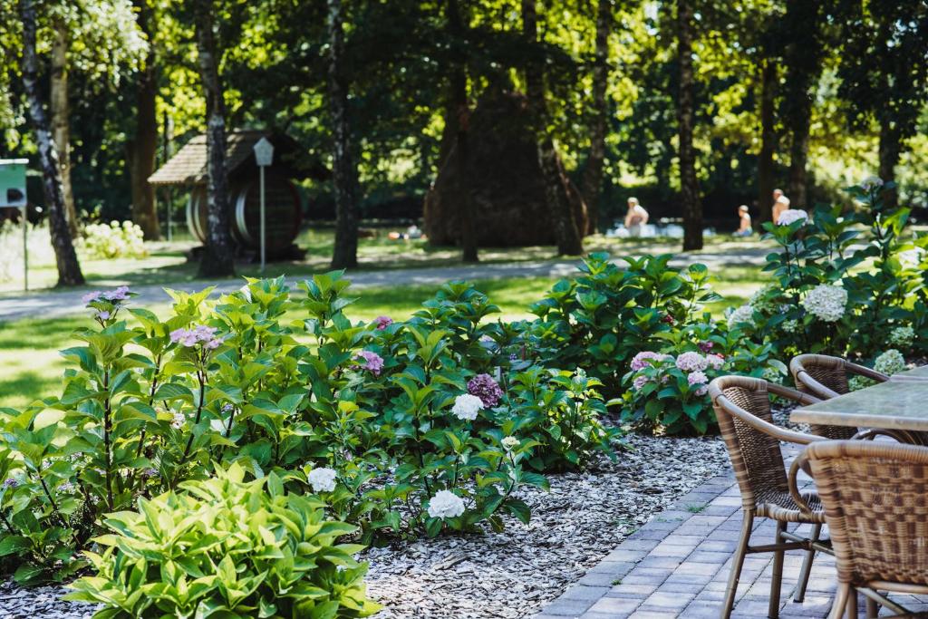 Zahrada ubytování Pension Lehnigksberg