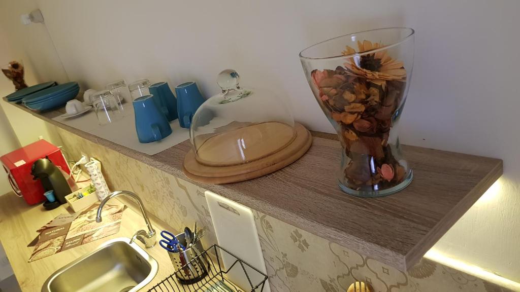 Kuchnia lub aneks kuchenny w obiekcie Brau&Frau