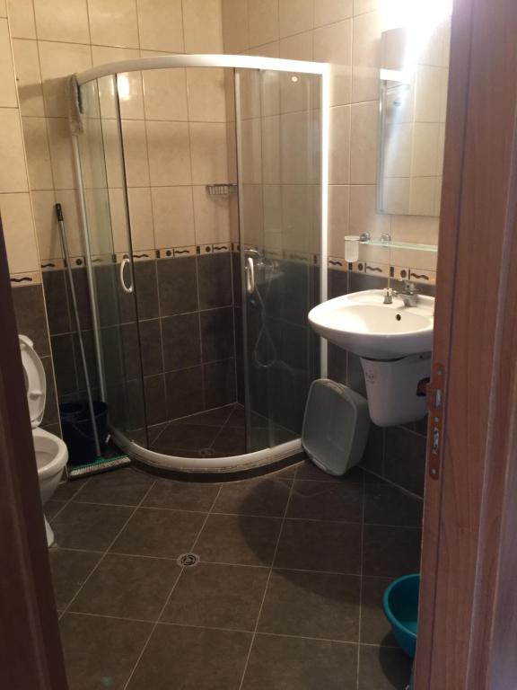 A bathroom at Blue Summer
