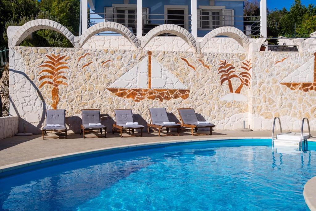 Bazén v ubytování Apartments "Villa Antea" nebo v jeho okolí
