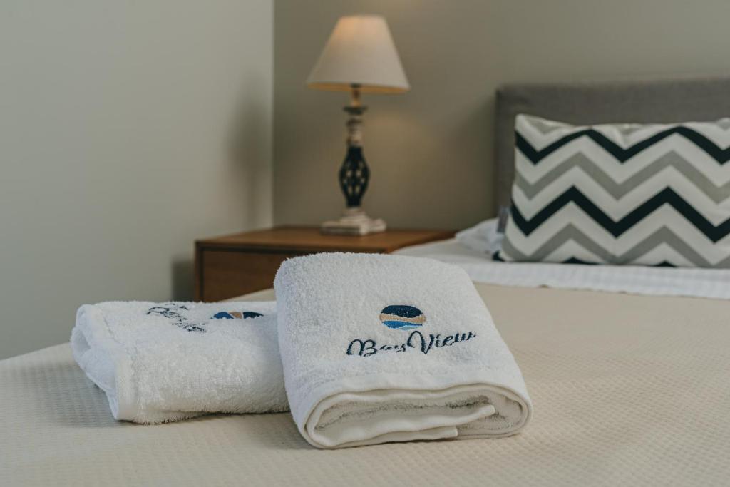 Posteľ alebo postele v izbe v ubytovaní Bay View GuestHouses