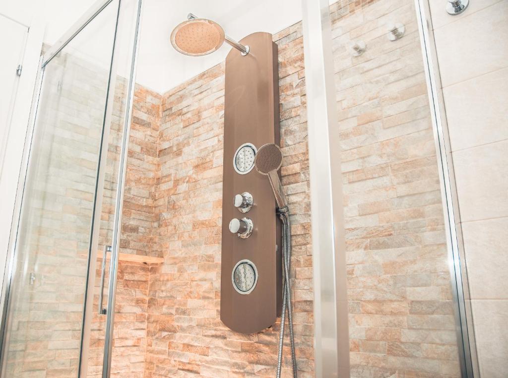 A bathroom at La Fiaba Roma Apartment