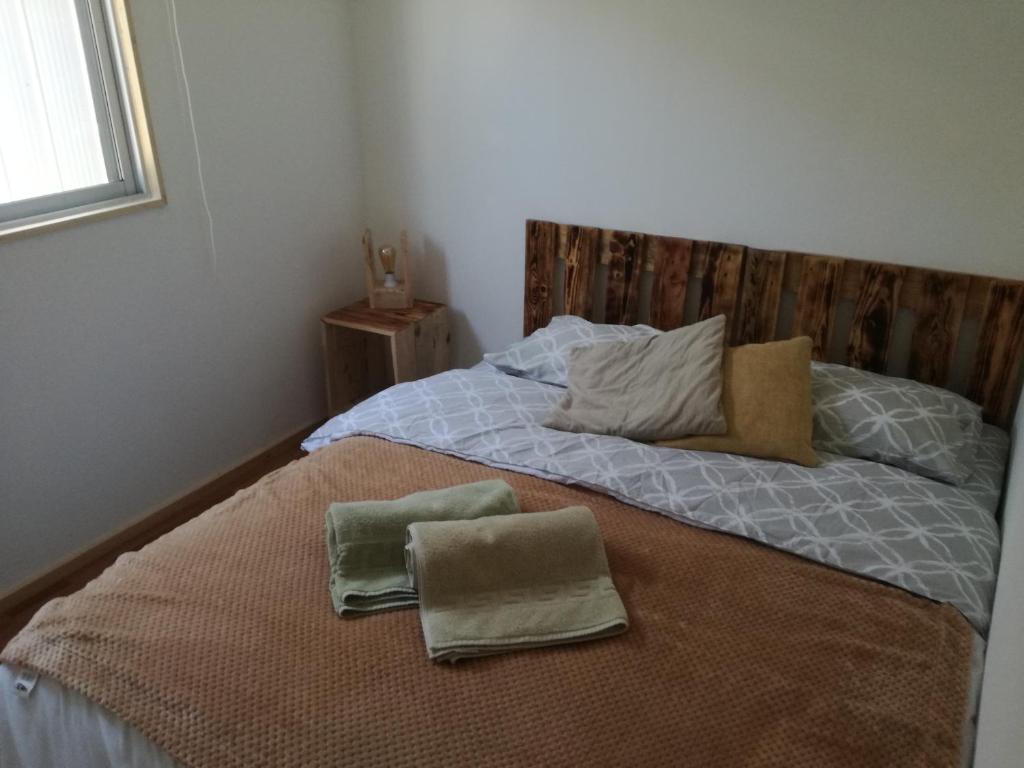 Postelja oz. postelje v sobi nastanitve Hostal Mi Paz