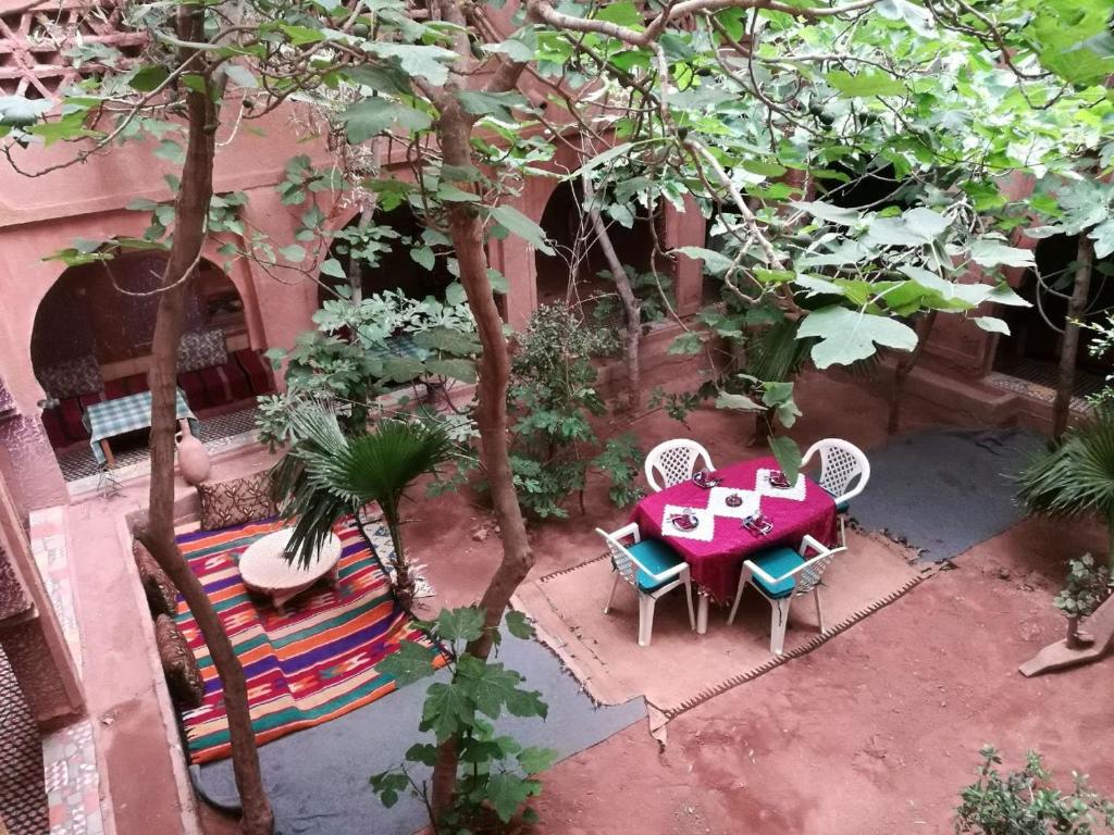Zahrada ubytování Riad Berbère Boutaghrar