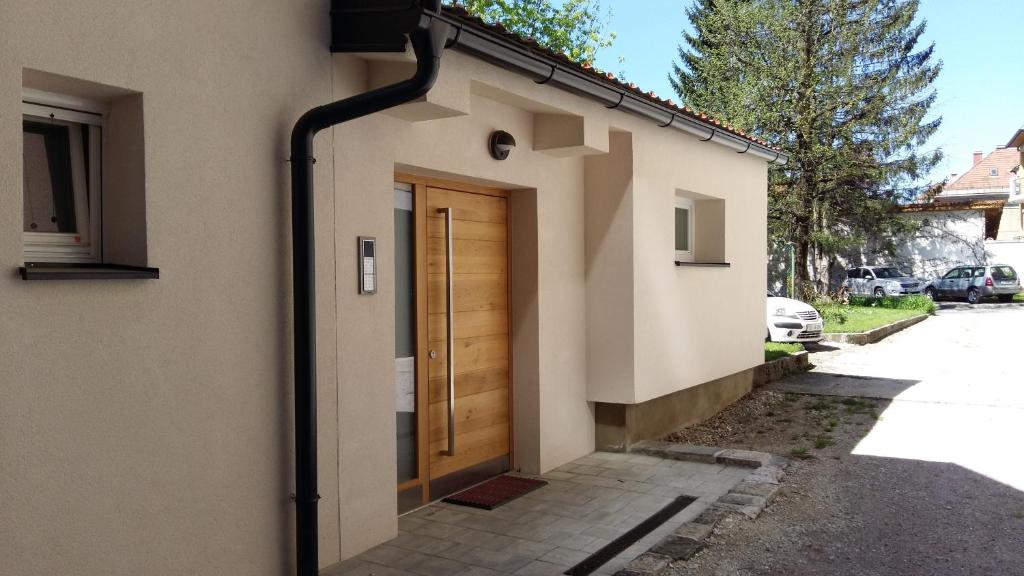 Budova, kde se apartmán nachází