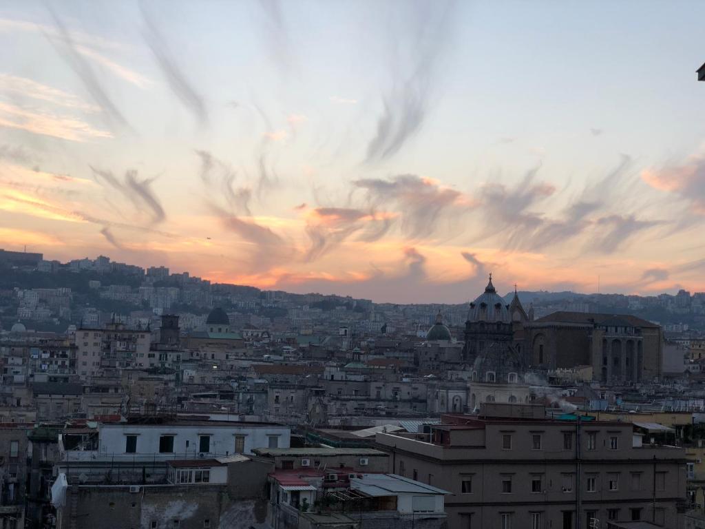 Ottieri Apartment Napoli Room&Kitchen with Panoramic View - Deluxe Triple Room With Sea View
