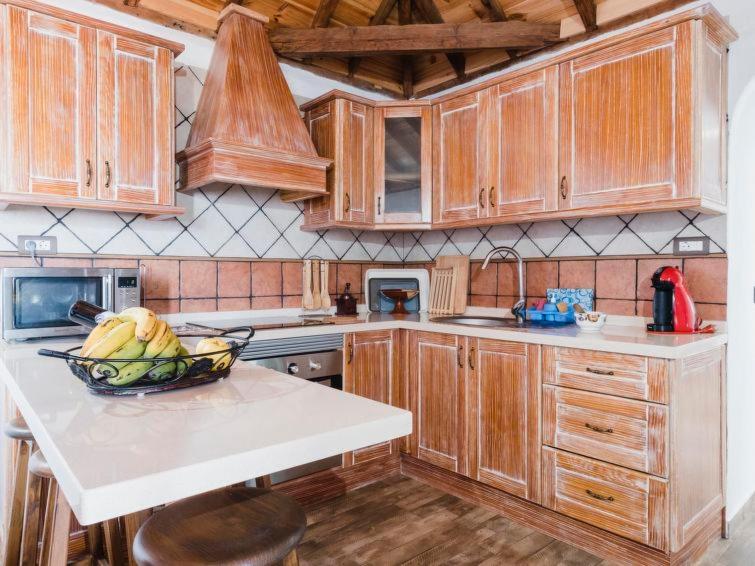 Kuchyň nebo kuchyňský kout v ubytování Casa Rural Quinta Sevi