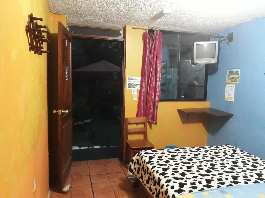 Postel nebo postele na pokoji v ubytování Transilvania