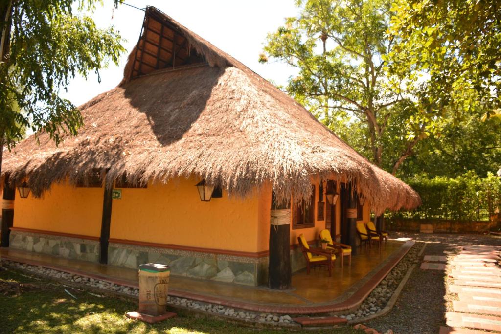 Zahrada ubytování Hotel Portón del Sol