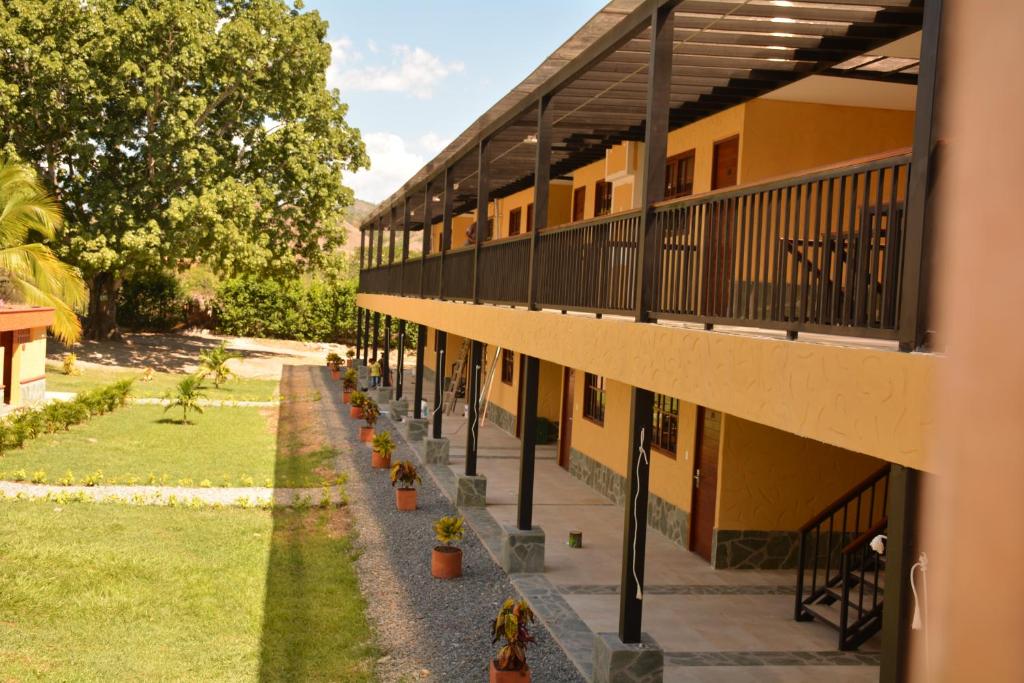 Budova, kde se hotel nachází
