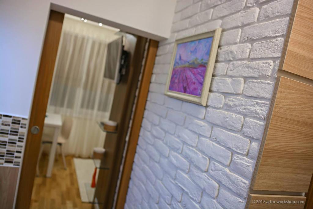 Koupelna v ubytování Apartment ART
