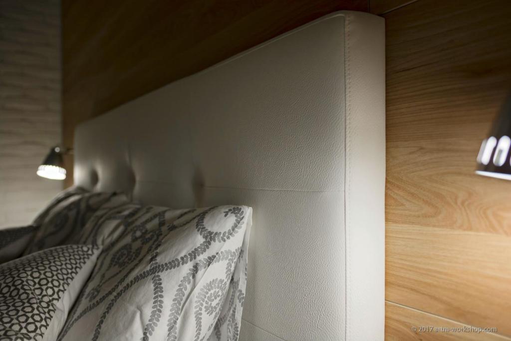 Postel nebo postele na pokoji v ubytování Apartment ART