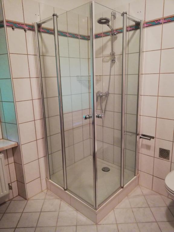 Kúpeľňa v ubytovaní Apartment zur Schmiede - by myNests