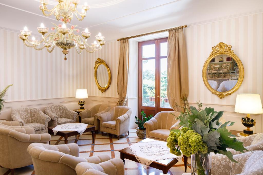 Posezení v ubytování Hotel Palazzo Guardati