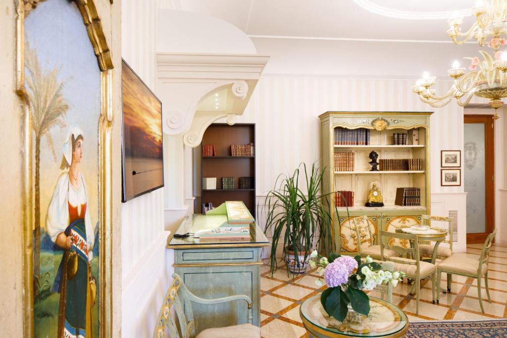 Posezení v ubytování Hotel Palazzo Guardati