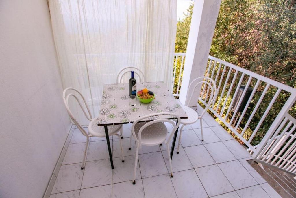 Balkón nebo terasa v ubytování Apartments Terin
