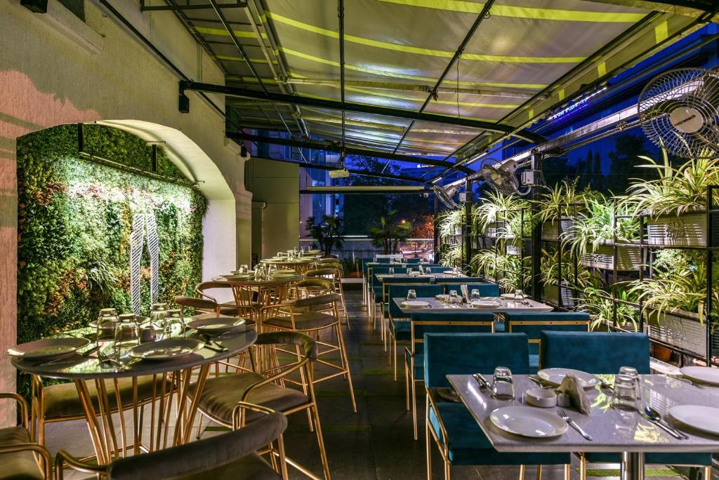 Restaurace v ubytování The Paradise By Tunga
