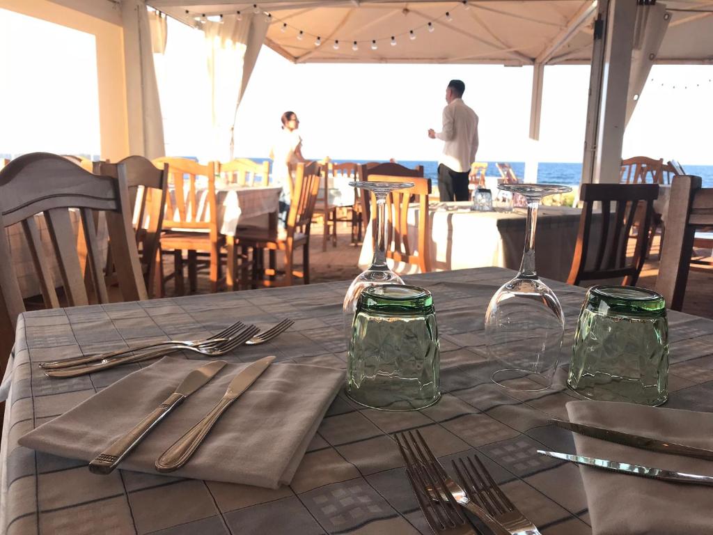 Restaurace v ubytování La Conchiglietta