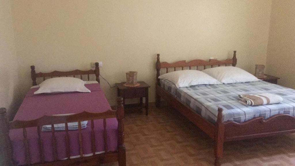 Postel nebo postele na pokoji v ubytování Sissi's B&B