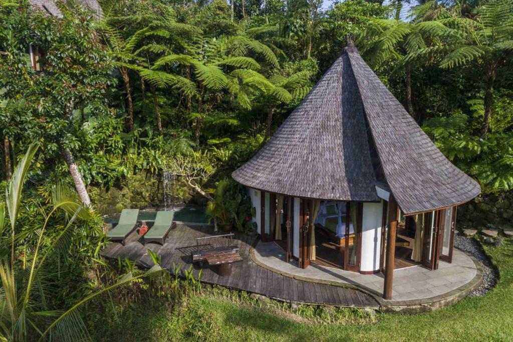 Zahrada ubytování Adiwana Dara Ayu Villas