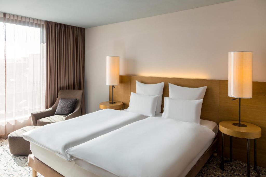 Krevet ili kreveti u jedinici u okviru objekta Pullman Basel Europe