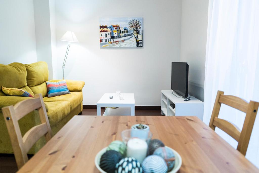 Posezení v ubytování Apartamento Los Azahares