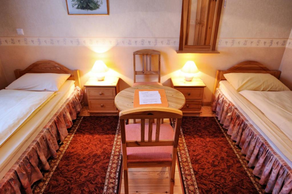 Postel nebo postele na pokoji v ubytování Villa Johanna Guesthouse