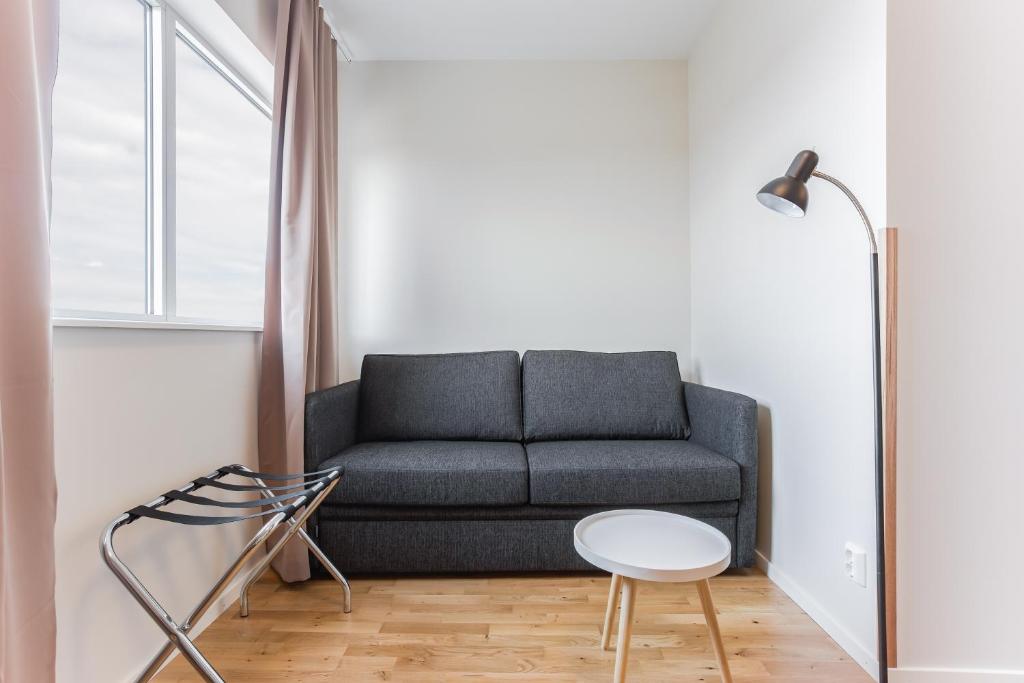 Posezení v ubytování Hotel Spekeröd