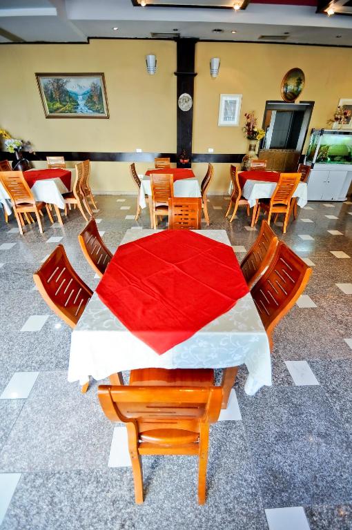 Posezení v ubytování Hotel Lubjana