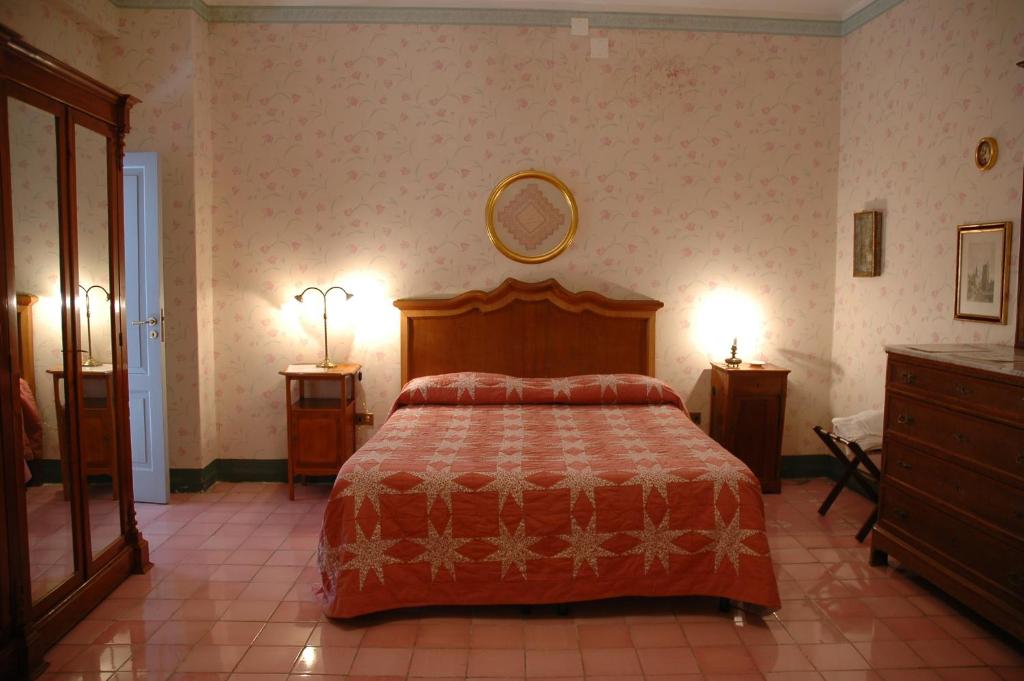 Posteľ alebo postele v izbe v ubytovaní Agriturismo Mustilli