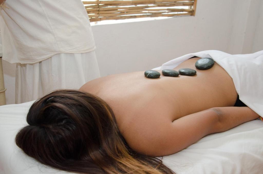 Lázně a/nebo wellness v ubytování Tonantzincalli SPA Prehispanico