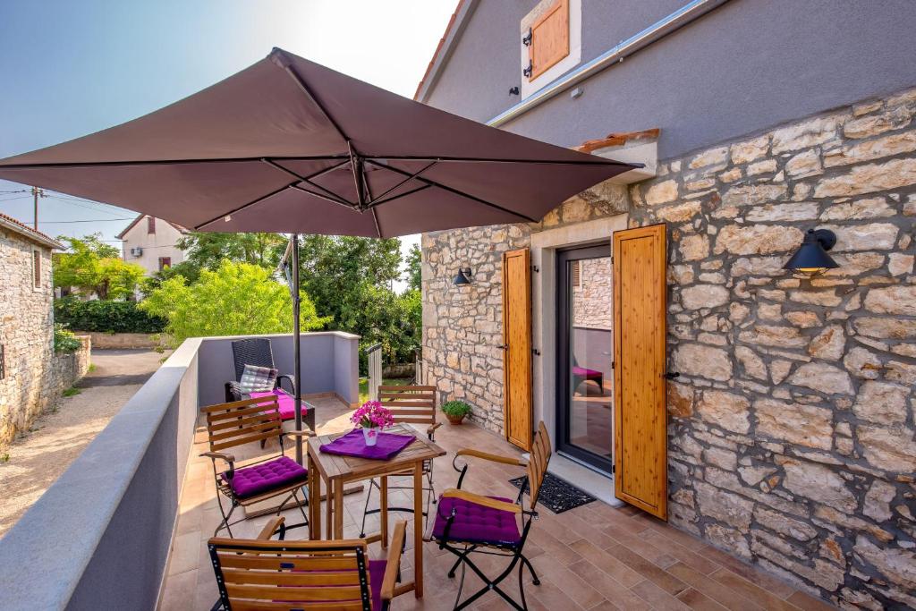 Balkón nebo terasa v ubytování Apartment Li