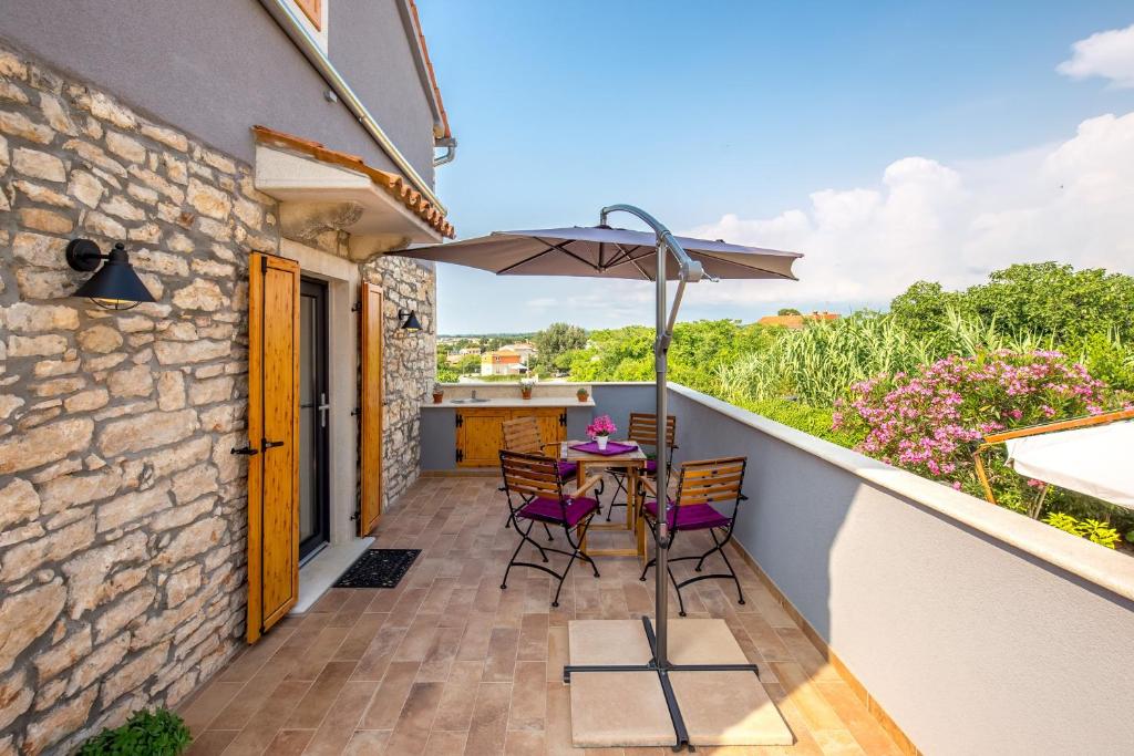 Balkón nebo terasa v ubytování Apartment Li