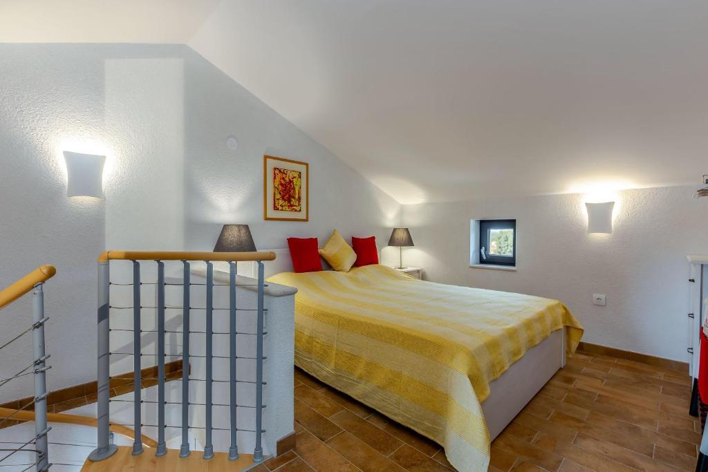 Postel nebo postele na pokoji v ubytování Apartment Li