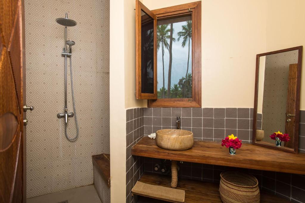 Koupelna v ubytování Zanziblue Boutique Villas