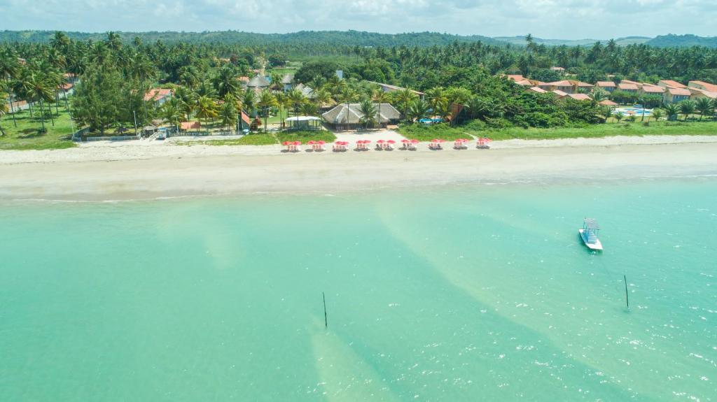 Vedere de sus a Pousada Barra Velha