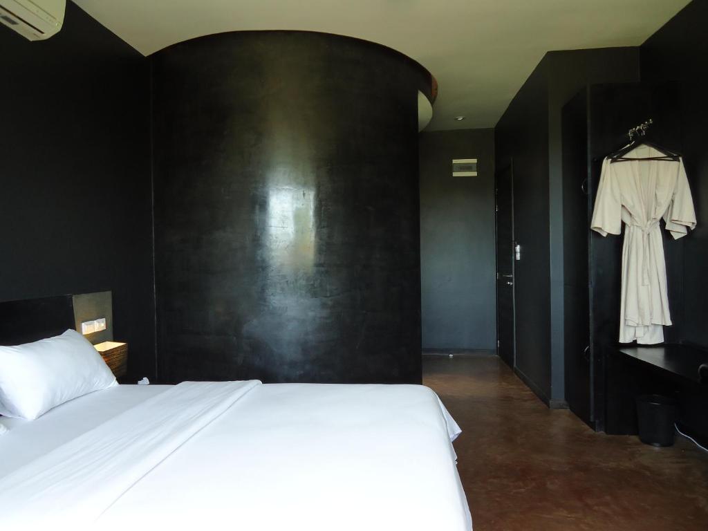 Postel nebo postele na pokoji v ubytování MEN's Resort & Spa (Gay Hotel)