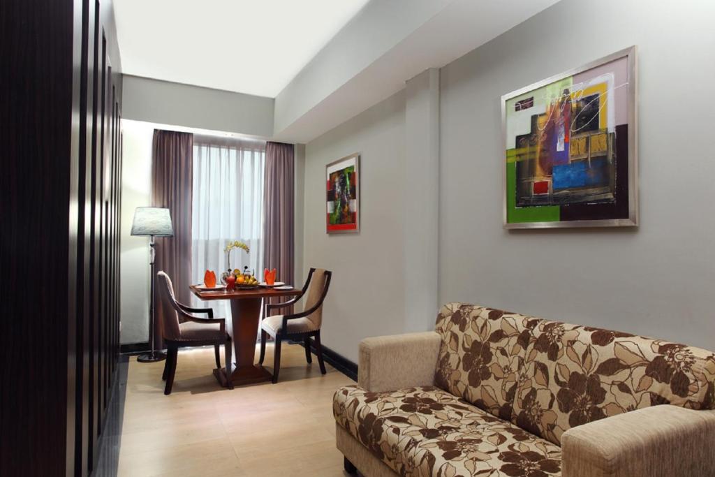Posezení v ubytování Grand Hatika Hotel