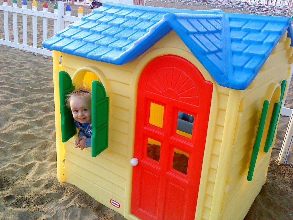 Děti v ubytování Hotel Tizian Beach
